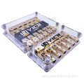 Large multiplexing Car audio fuse box zinc alloy